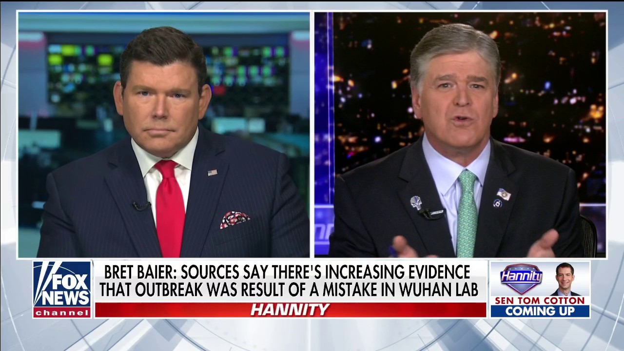 Bret Baier on ‘Hannity’: ‘Increasing confidence’ coronavirus came from Wuhan laboratory