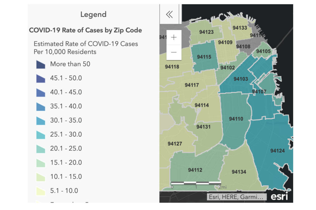 New map of coronavirus cases reveals low-income, people of color most impacted