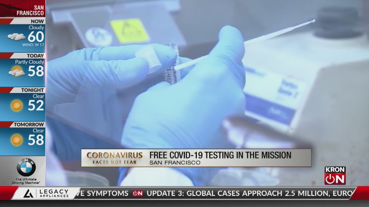 UCSF to begin complimentary COVID-19 screening in San Francisco’s Objective District