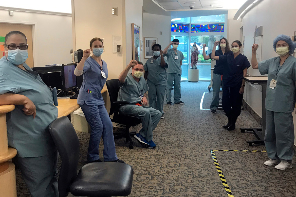 California hospital reinstates suspended nurses who demanded masks