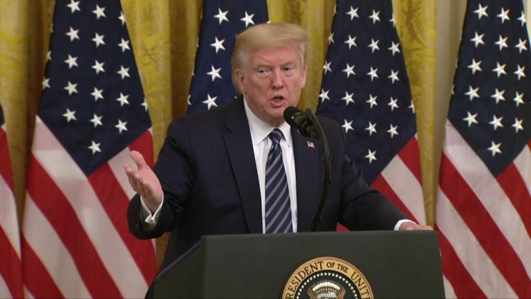 Trump seems to undercut US spies on virus origins