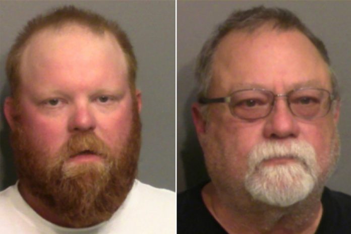 Video shows arrests of Gregory, Travis McMichael in Ahmaud Arbery death