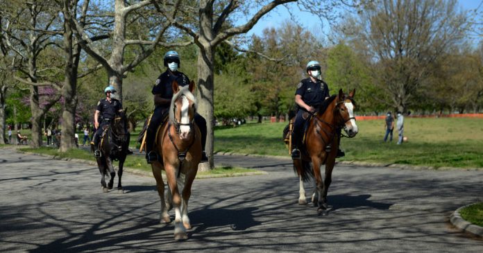 The NYPD Arrested 40 People on Social Distancing Violations. 35 Were Black.