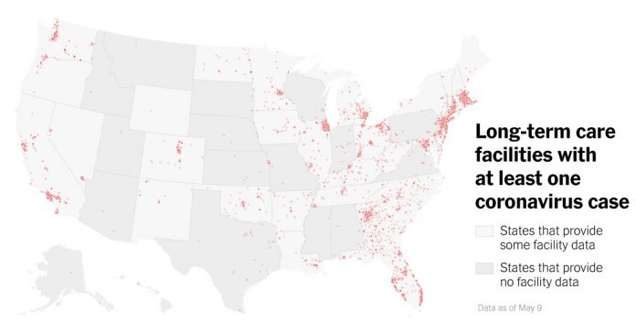 One-Third of All U.S. Coronavirus Deaths Are Nursing Home Residents or Workers