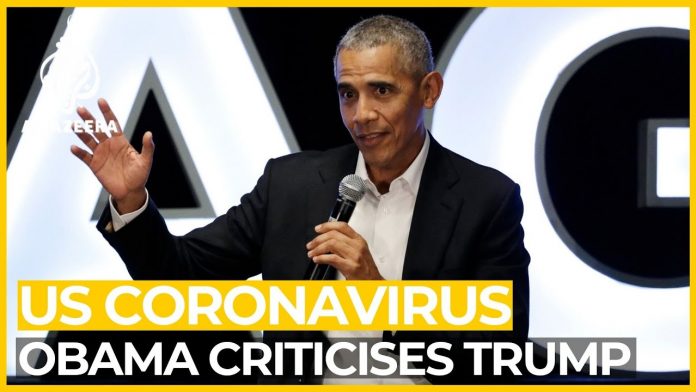 Obama slams Trump response to coronavirus as ‘chaotic disaster’