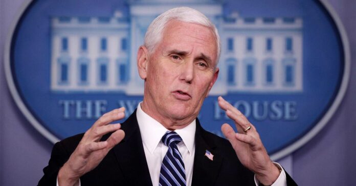 Pence putting ‘a little distance’ after staffer tests positive for COVID-19