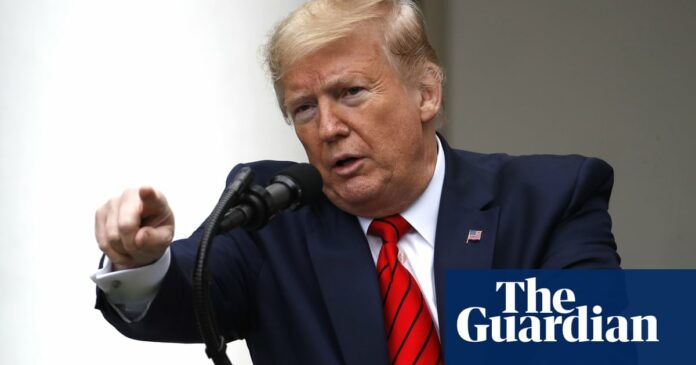 ‘You should ask China’: Trump terminates press conference after clash with reporters – video