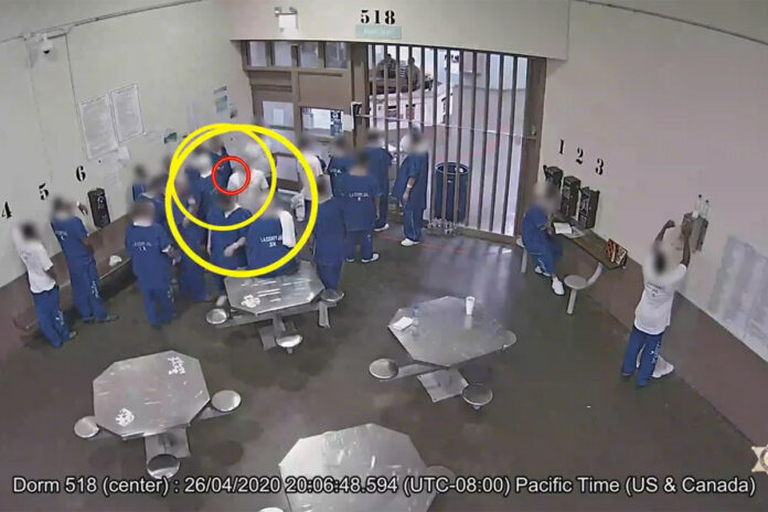 Inmates try to infect themselves with coronavirus in ‘disturbing’ video