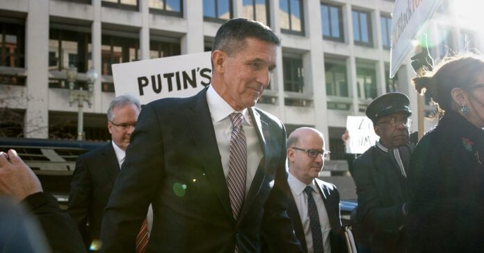 Judge Hesitates to Accept Justice Dept. Move to Drop Flynn Charge