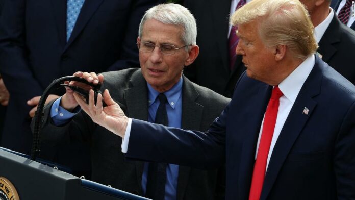 Why Trump is taking his Fauci complaints public