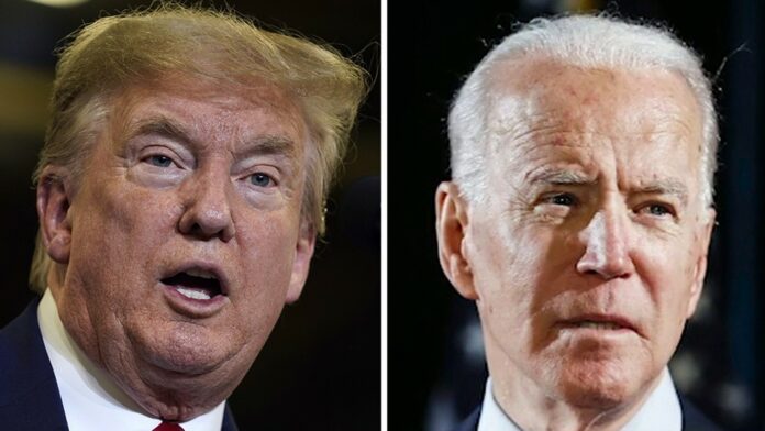 Pushing back at Trump, Biden stresses ‘we all want to reopen’