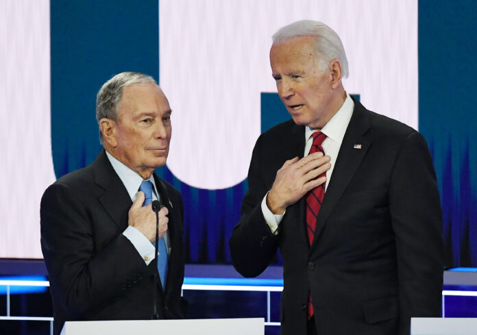 Mike Bloomberg plots spending blitz to support Joe Biden’s run for president