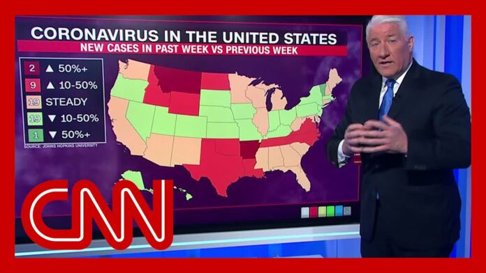 A look into coronavirus case trends as states reopen