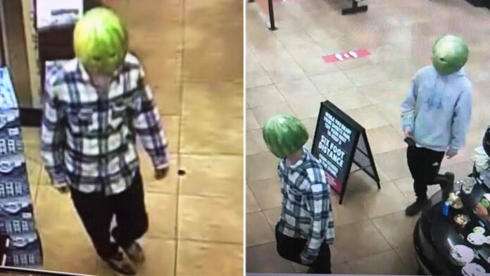 Virginia shoplifting suspects wore watermelon disguise: police