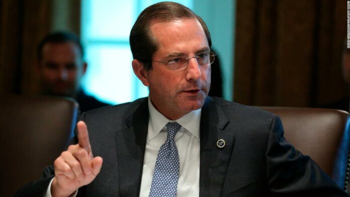 Azar on Trump’s reopening comments: ‘Everything does not depend on a vaccine’