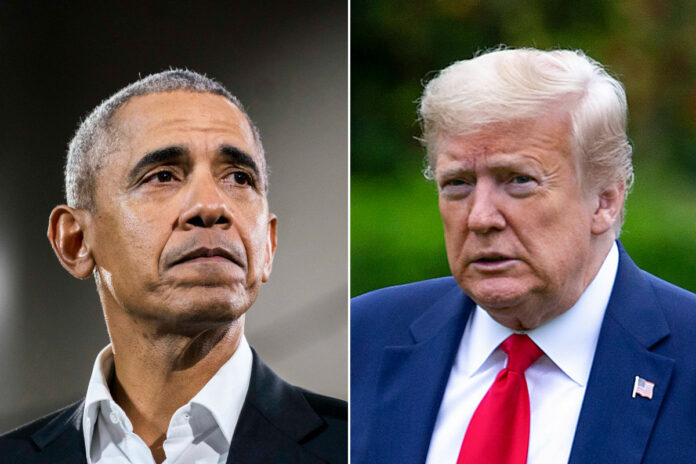 Trump rips ‘grossly incompetent’ Obama following coronavirus criticism