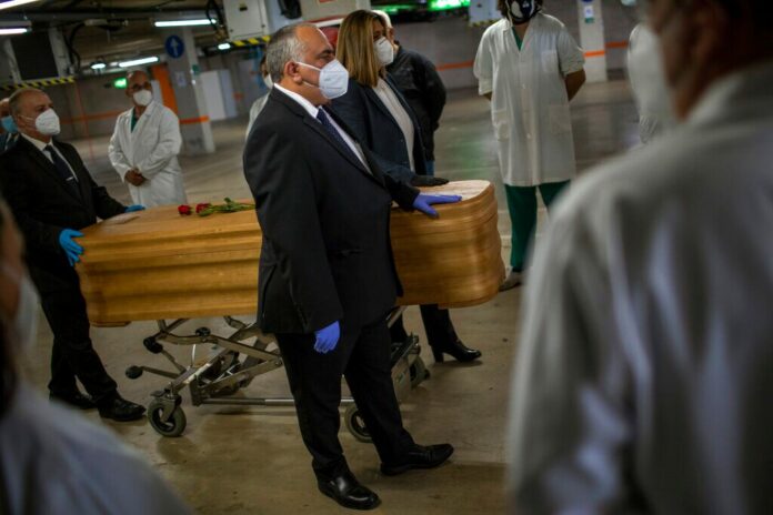Barcelona closes temporary morgue in parking garage as coronavirus deaths drop