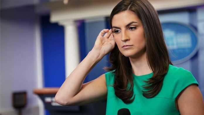 CNN’s Kaitlan Collins spars with Trump after video shows her removing mask in WH briefing room