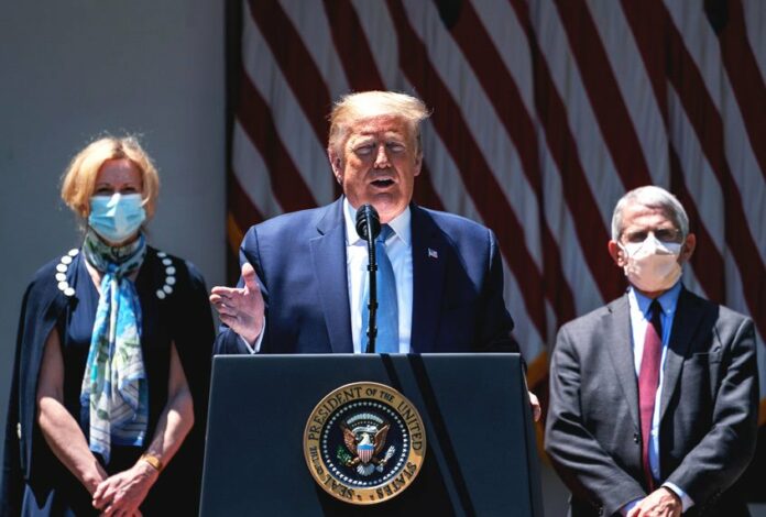 Trump’s war on masks: It’s working — at least with his base