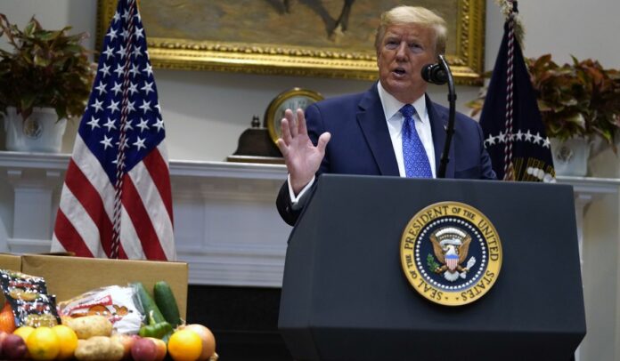 Donald Trump signing broad order to speed deregulation and relax red tape for economic recovery