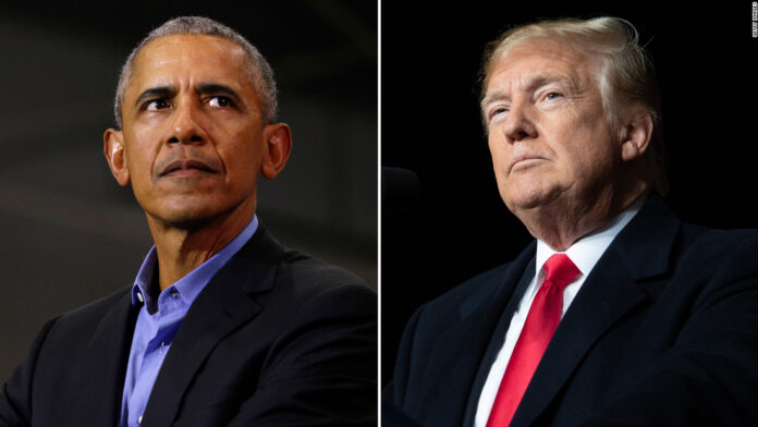 Obama White House portrait unveiling not expected as Trump accuses him of crime
