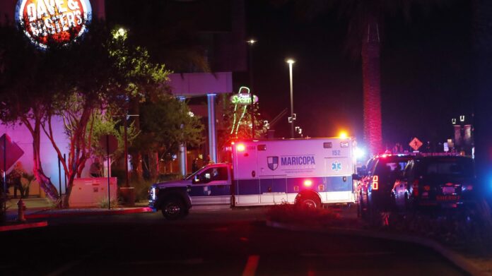 ‘Armed terrorist’ shoots 3 people at Westgate Entertainment District near Phoenix; shooter in custody, police say