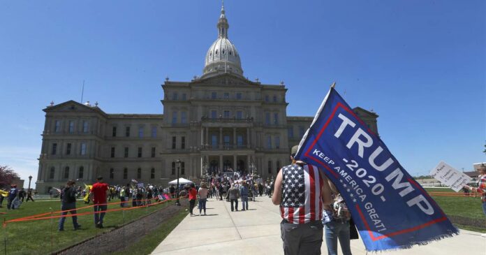 Trump takes his brand of controversy, conflict and chaos to must-win Michigan