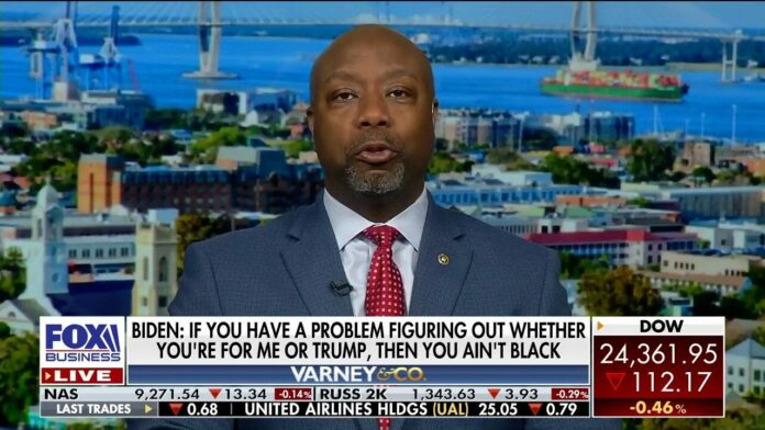 Sen. Tim Scott: Biden’s new comment on black voters is ‘most arrogant and condescending’ thing I’ve ever heard