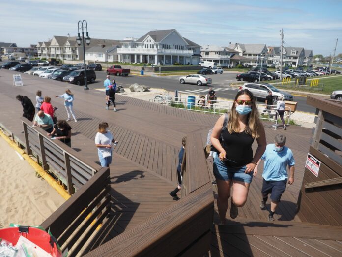 N.J. hasn’t banned staying with friends at a Shore house. But there are limits, Murphy says.