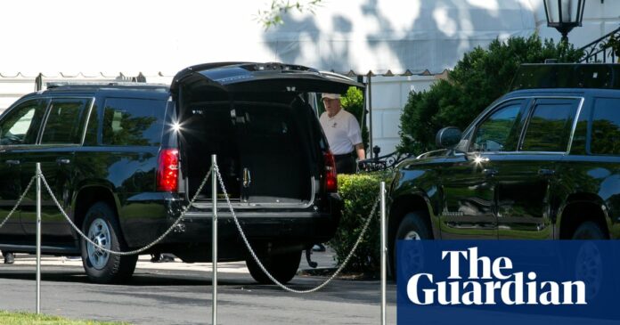 Trump tees up controversy as he heads for golf course in a pandemic