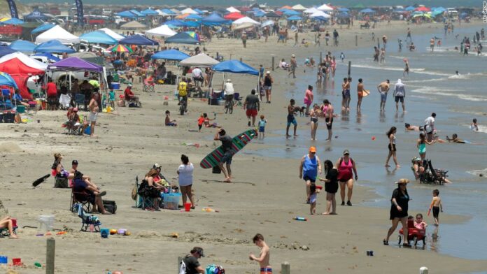 Americans used the holiday to try to go back to normal. But experts worry about spikes in Covid-19 cases