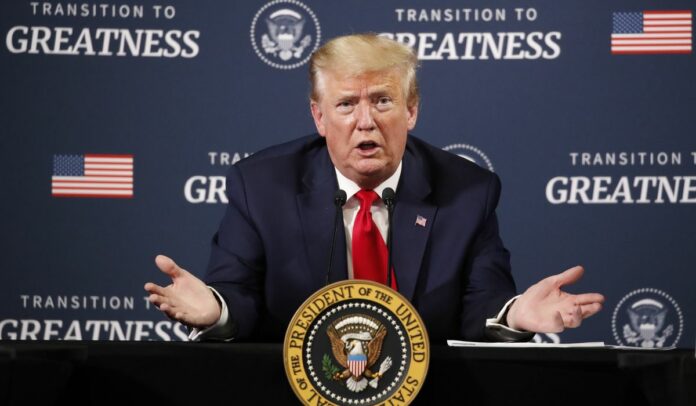 Donald Trump draws blank when asked for positive Joe Biden attribute