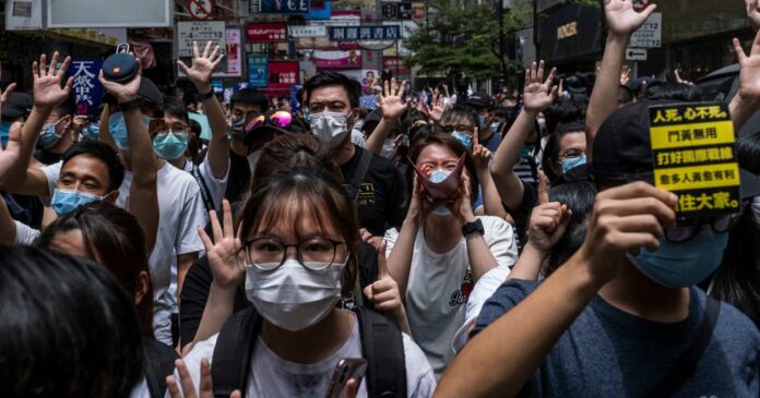 Despite Coronavirus, Hong Kong Protesters Rally Against China