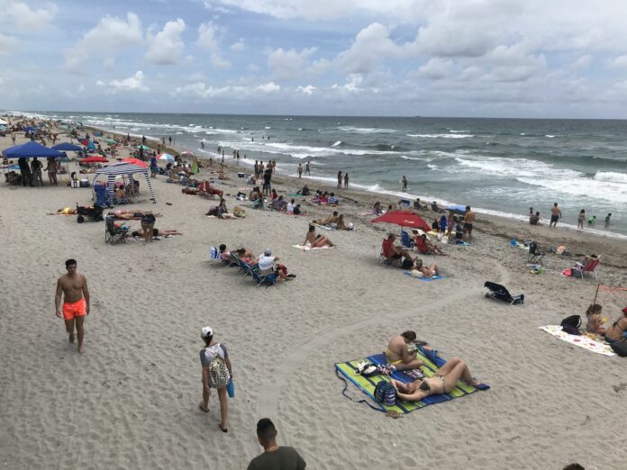 As Florida hits the beach on Memorial Day weekend, state’s coronavirus cases push past 50,000