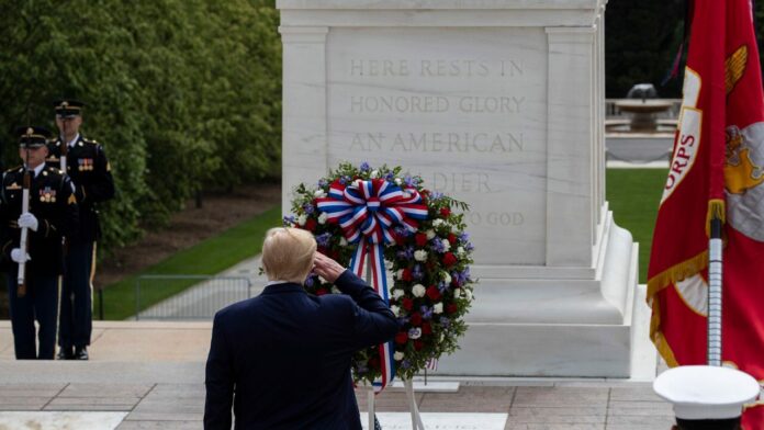 Trump honors fallen warriors at Memorial Day ceremonies, assures ‘we are the captains of our own fate’