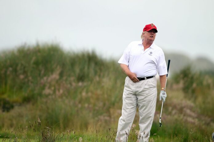 Trump Fires Back After Biden Ad Attacks Him For Golfing During Pandemic