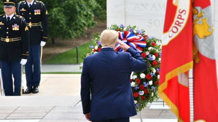 Trump marks Memorial Day at Tomb of the Unknown Soldier, Fort McHenry | TheHill
