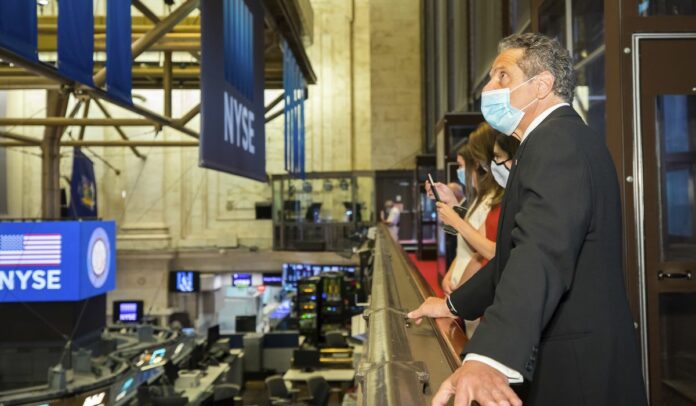 Stocks surge as stay-at-home orders ease, reopening revs up