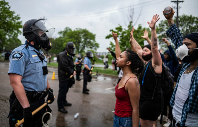Minneapolis protesters trash police precinct during clash over George Floyd’s death