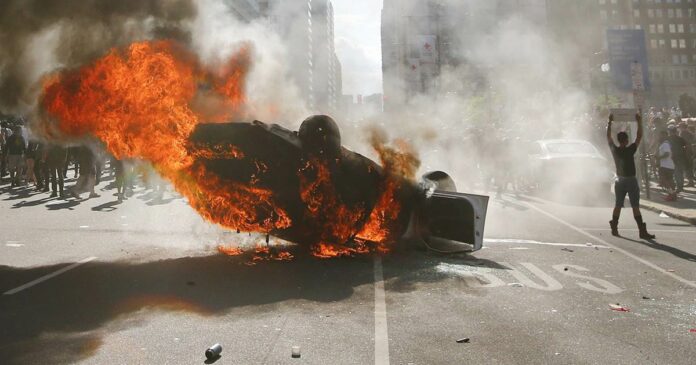 Curfews go into effect in cities around the country as George Floyd protests continue