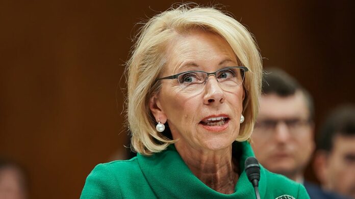 DeVos says she’ll ensure public schools send CARES Act funds to private schools | TheHill
