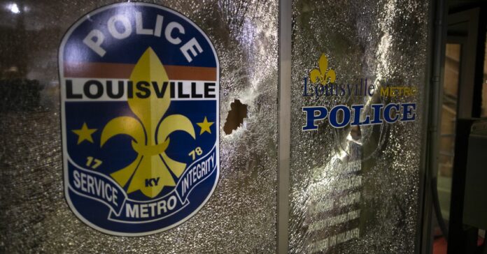 George Floyd protests: Louisville law enforcement shoots reporter with pepper bullets