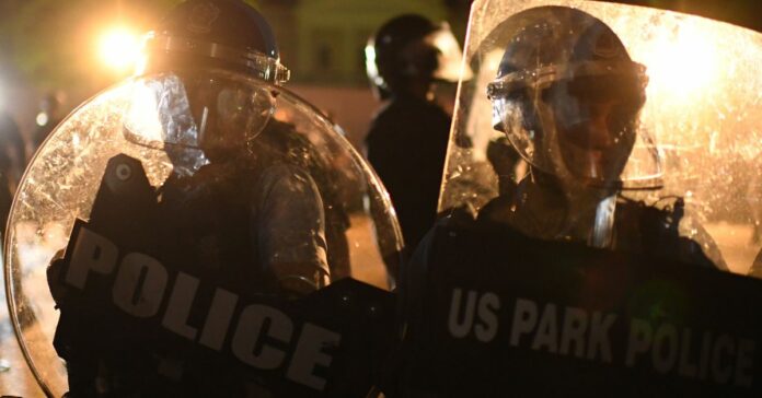 George Floyd protests: Trump falsely claimed DC police weren’t at White House