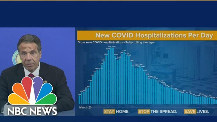 Gov. Andrew Cuomo: New COVID-19 Cases Down To Lowest Level Since This Started | NBC News NOW