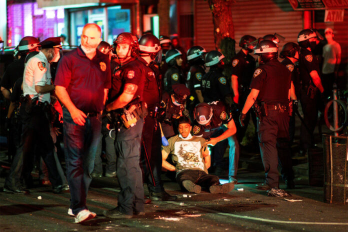 Hundreds arrested, 33 NYPD cops injured during George Floyd protests
