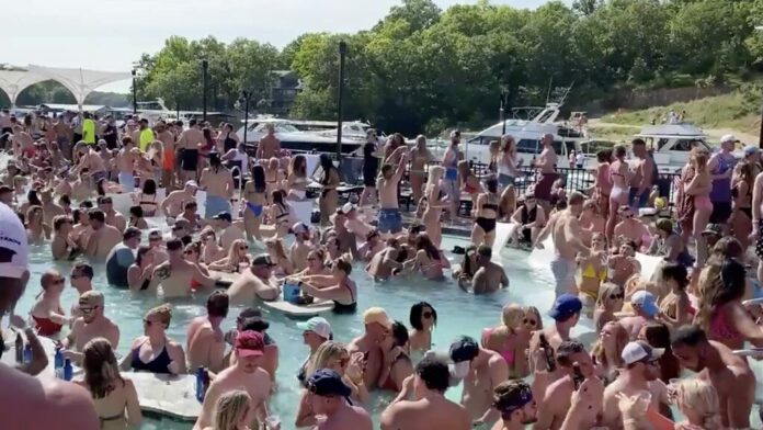 Lake of the Ozarks pool party reveler tests positive for coronavirus