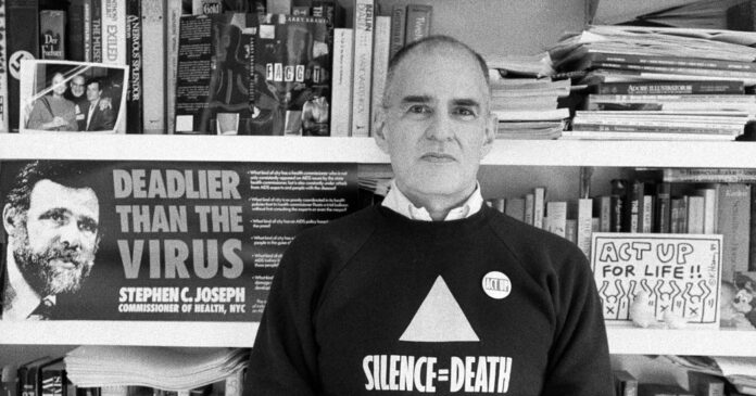 Larry Kramer, Playwright and Outspoken AIDS Activist, Dies at 84