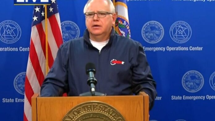 Minnesota Governor Tim Walz says majority of protesters are from out of state