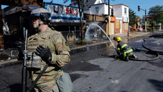 National Guard activated in nearly a dozen states amid unrest over George Floyd death