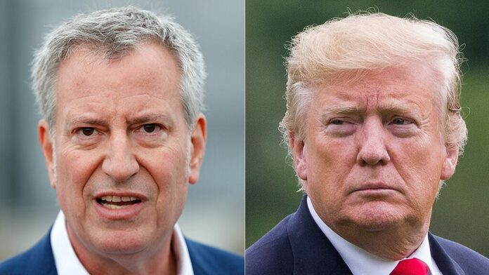NYC Mayor de Blasio pushes back on Trump’s insistence at reopening churches, calls the move ‘dangerous’
